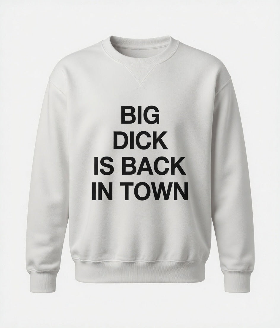Big Dick is Back in Town Sweater