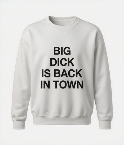 Big Dick is Back in Town Sweater